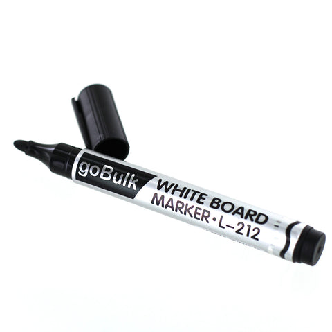 goBulk Whiteboard Dry Erase Marker for Schools (Black Color