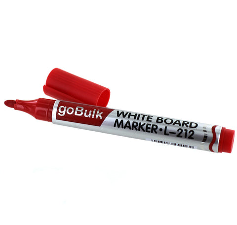 goBulk Whiteboard Dry Erase Marker for Schools (Black Color)